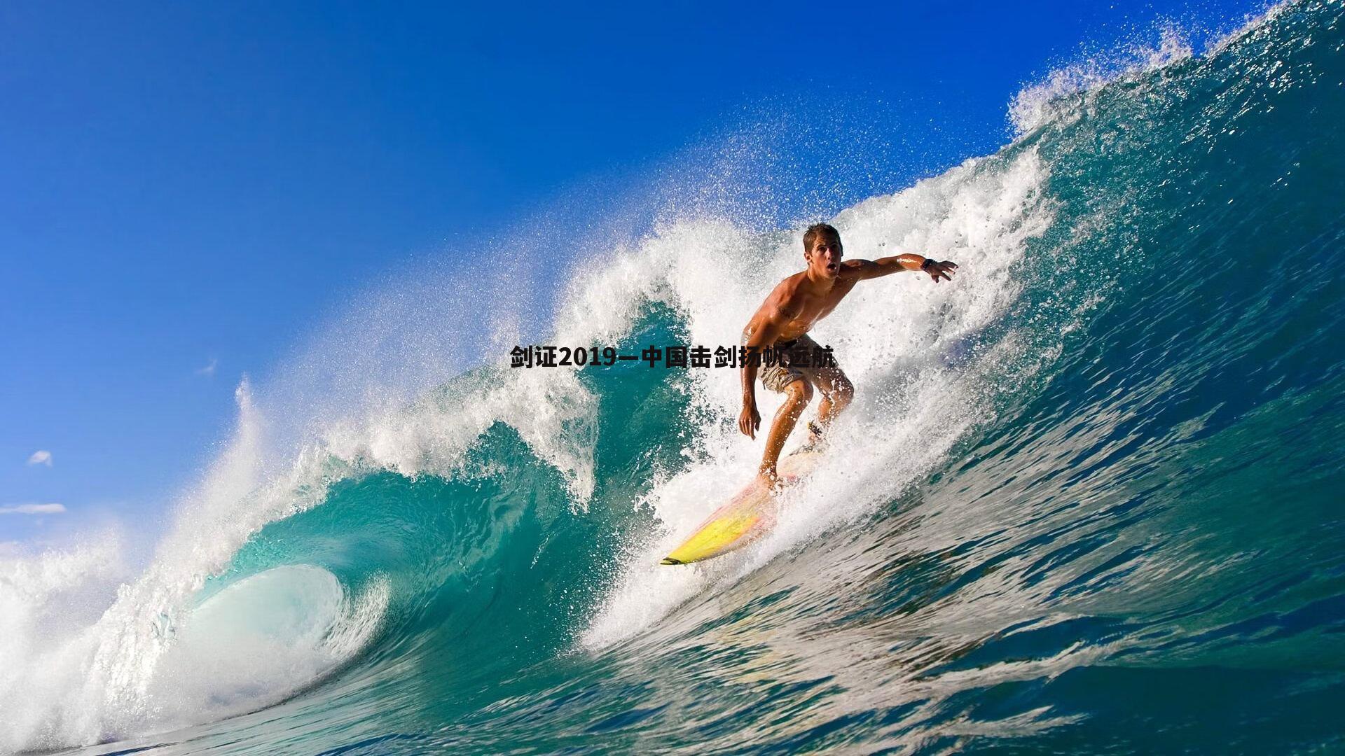 剑证2019—中国击剑扬帆远航